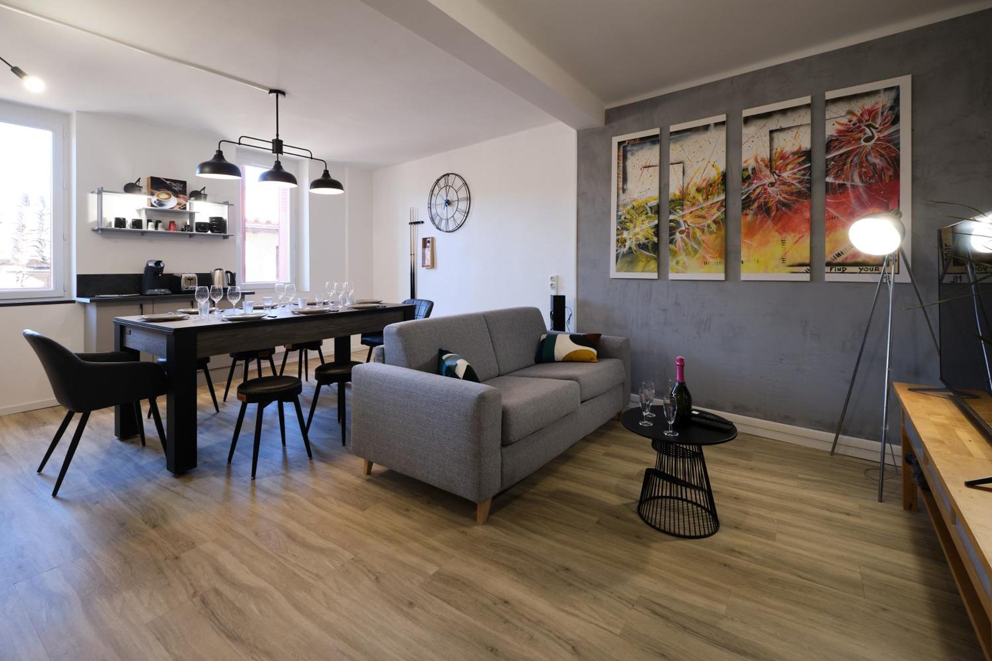 Magnifique*T4*Centre Ville*Wifi*Billard*Netflix* Limoux Extérieur photo